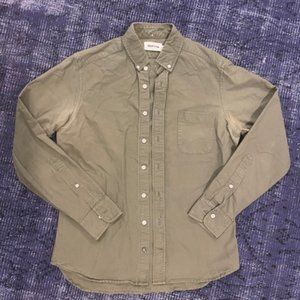 Taylor Stitch The Jack Shirt in Everyday Army Gree